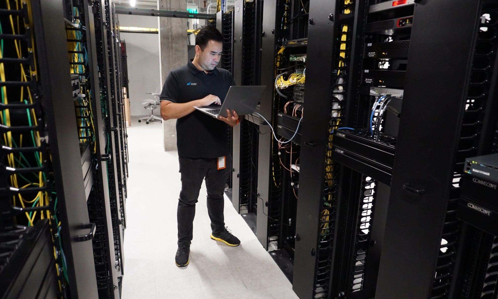 RSRF RF Engineer at work